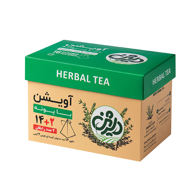 دمنوش گیاهی مخلوط آویشن با پونه دلژین