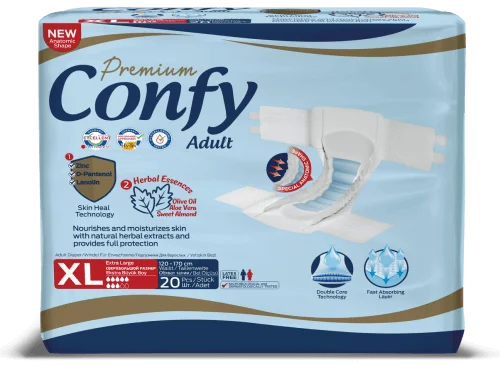 پوشک بزرگسال سایز ایکس لارج کانفی