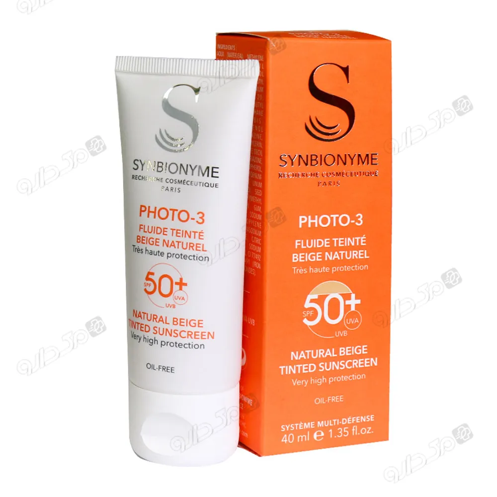 کرم ضد آفتاب فتو +SPF50 بژ طبیعی سین بیونیم