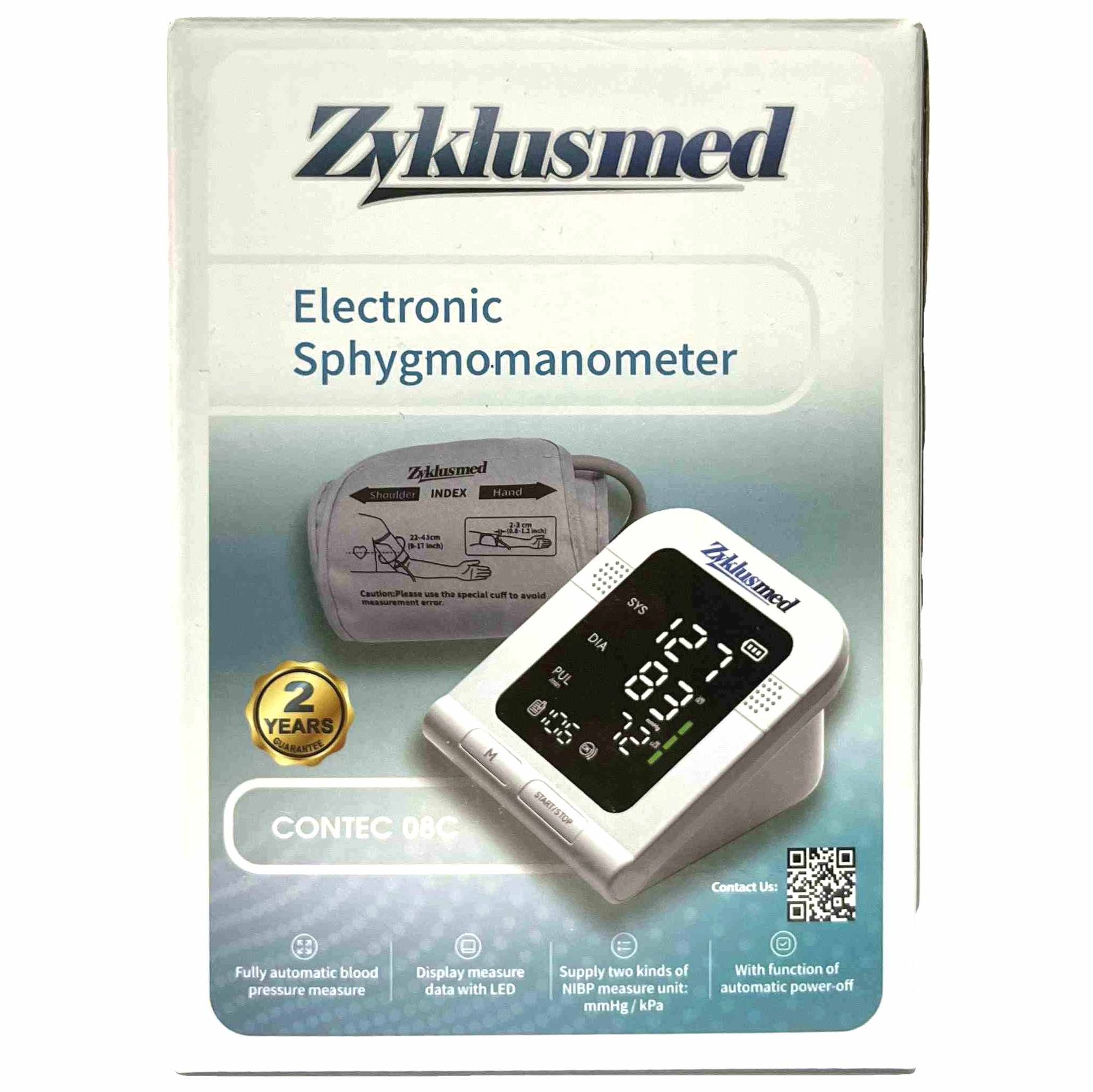 فشار سنج دیجیتال بازوئی مدل Contec08C زیکلاس مد