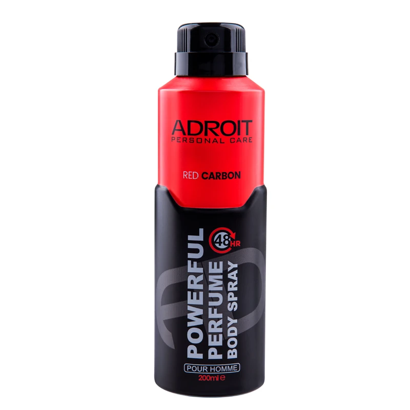 اسپری خوشبو کننده بدن مردانه Red Carbon آدرویت