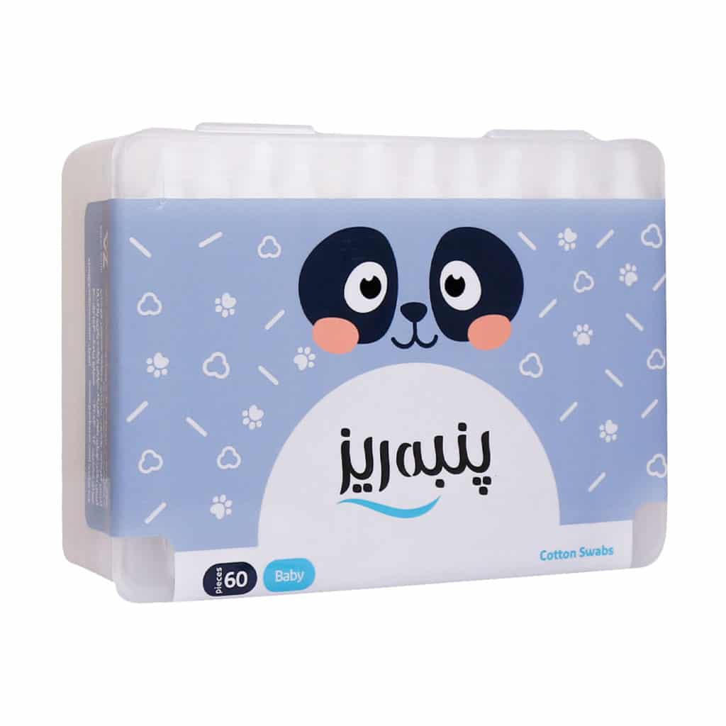گوش پاک کن نوزادی پنبه ریز