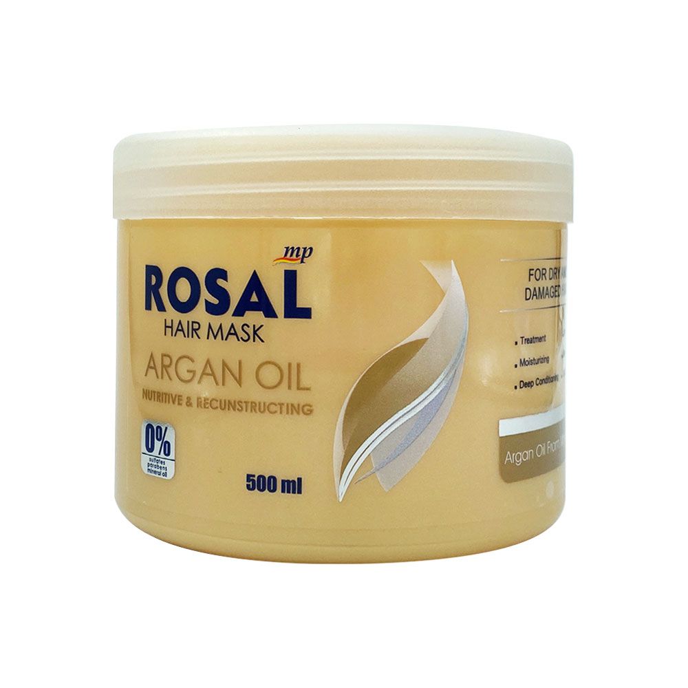 ماسک موی روغن آرگان براق کننده و مغذی رزال