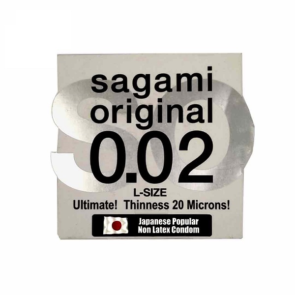 کاندوم فوق العاده نازک 0.02 سایز بزرگ ساگامی