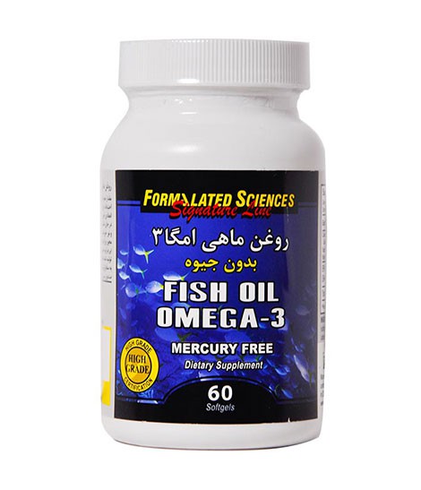 روغن ماهی امگا 3, 60 عدی فورمولیتد ساینس