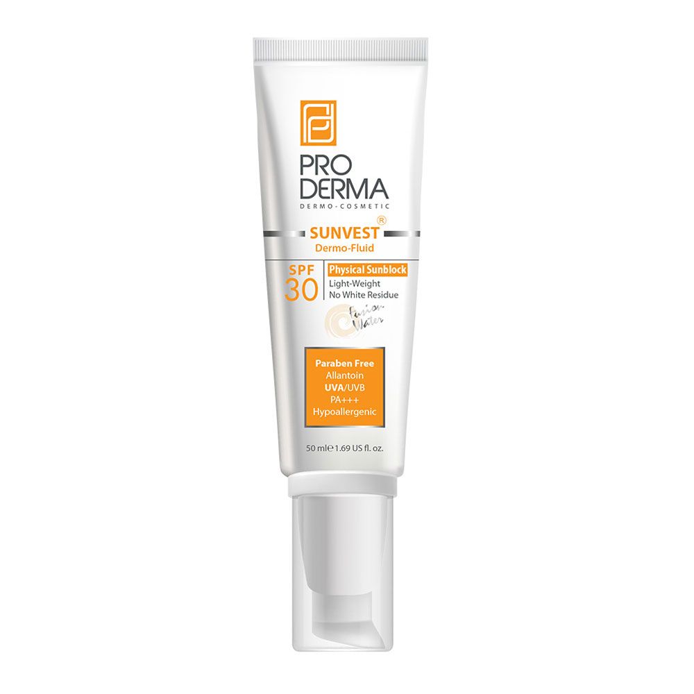 فلوئید ضد آفتاب SPF30 سان وست پرودرما