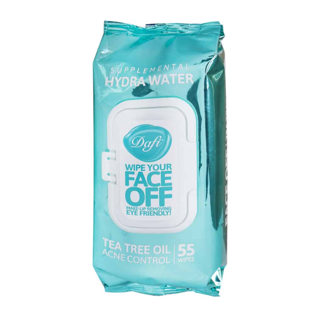دستمال مرطوب پاک کننده آرایش هیدرا واتر آکنه کنترل دافی