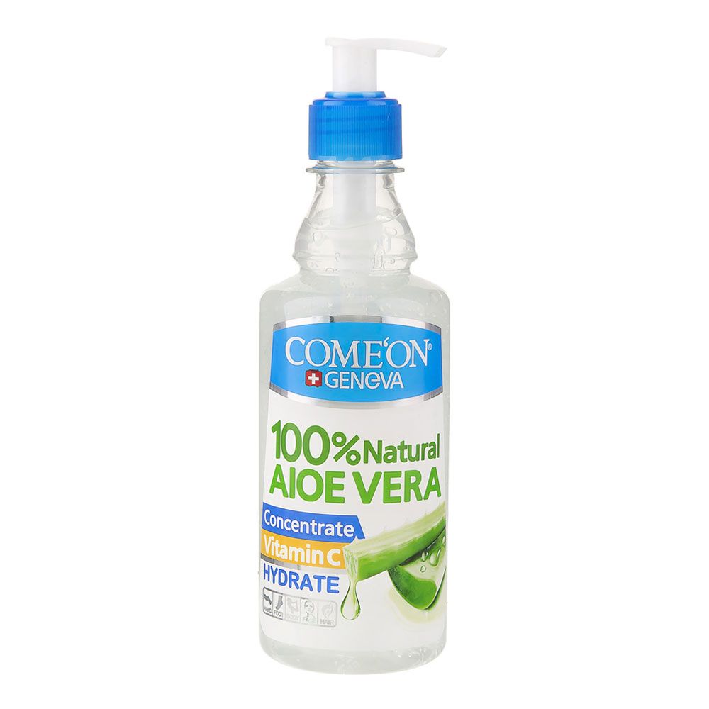 ژل آبرسان و ترمیم کننده آلوئه ورا 200ml کامان