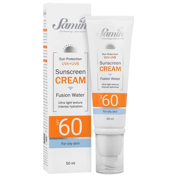 ضد آفتاب فیوژن واتر پوست چرب SPF60 ثمین