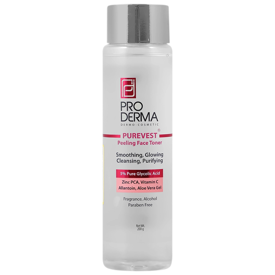 تونر لایه بردار و روشن کننده پوست پرودرما