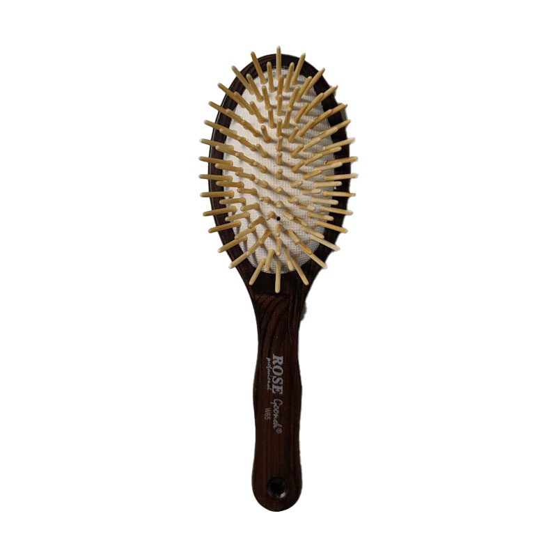 برس مو چوبی بامبو رز