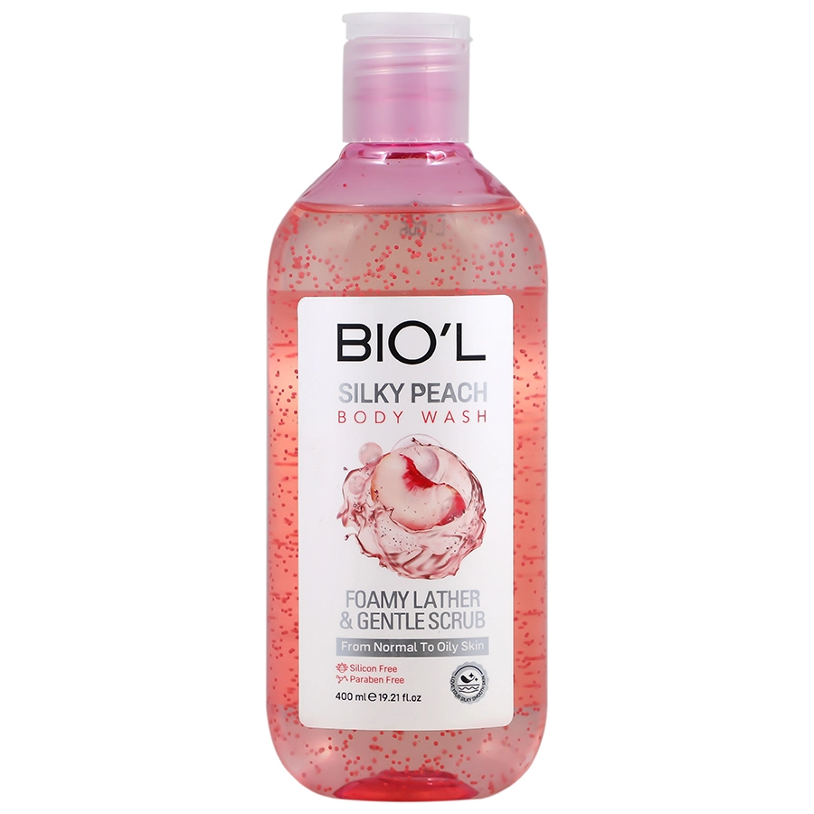 شامپو بدن ژلی سیلکی پیچ بیول