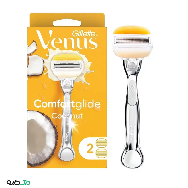 تیغ ونوس اولای پلاس با 2 یدک بانوان ژیلت