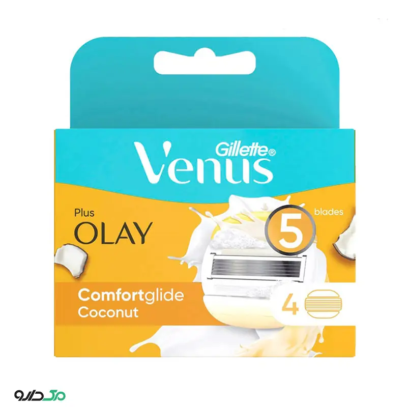 تیغ یدک 4عددی مدل اولای پلاس ونوس ژیلت