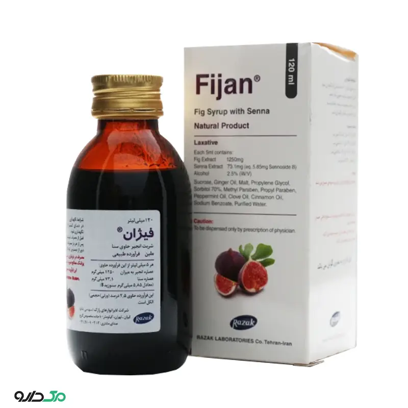 شربت فیژان رازک