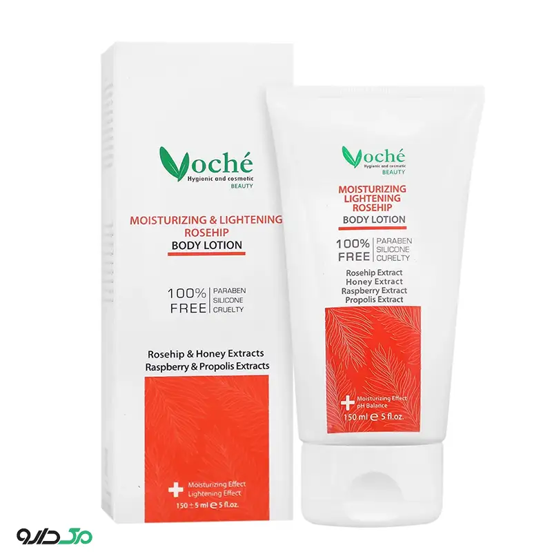 لوسیون مرطوب کننده و شفاف کننده بدن وچه