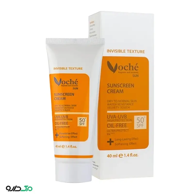 کرم ضد آفتاب SPF50 پوست های خشک و معمولی وچه