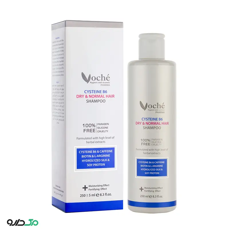 شامپو سیستین B6 موی خشک و معمولی وچه