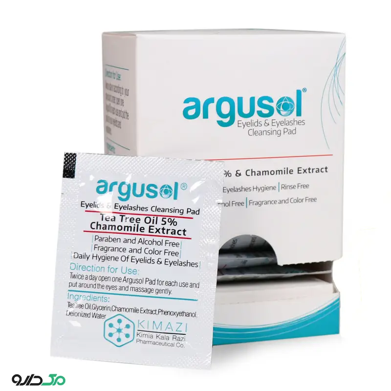 پد پاک کننده پلک و مژه آرگوسول