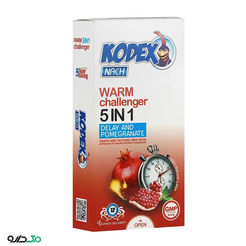 کاندوم 5 در 1 گرم چلنجر کدکس