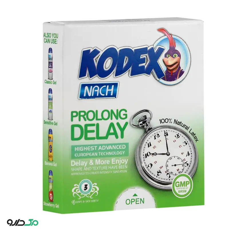 کاندوم فوق تاخیری پرولانگ کدکس