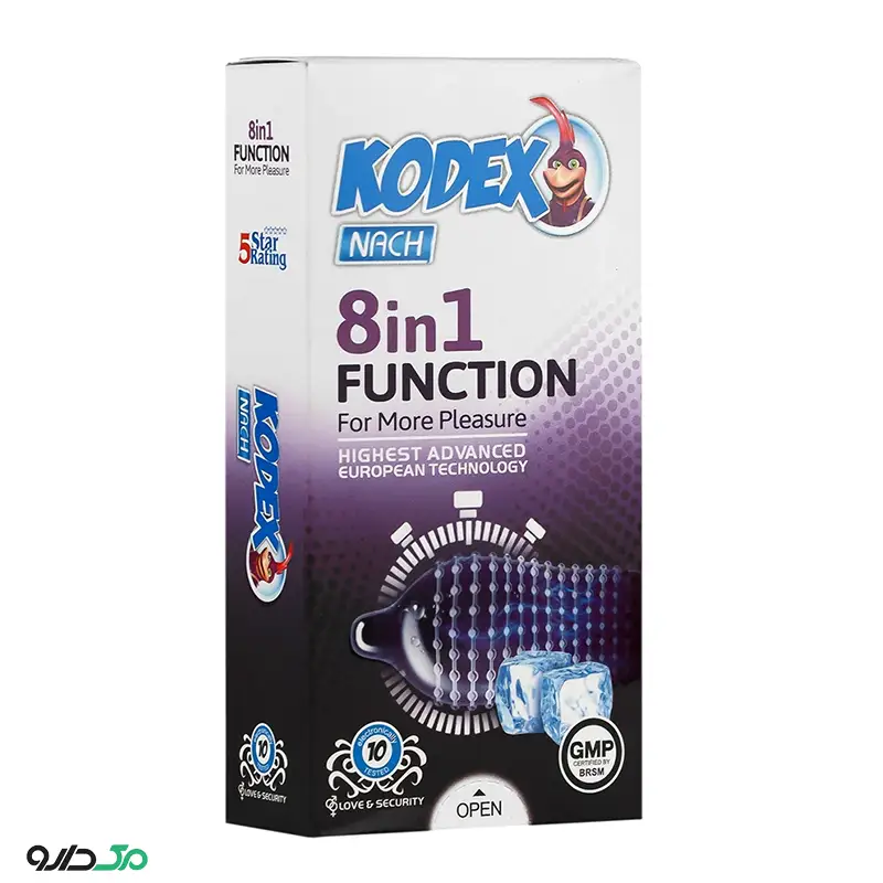کاندوم 8 در 1 خنک خاردار بزرگ کدکس
