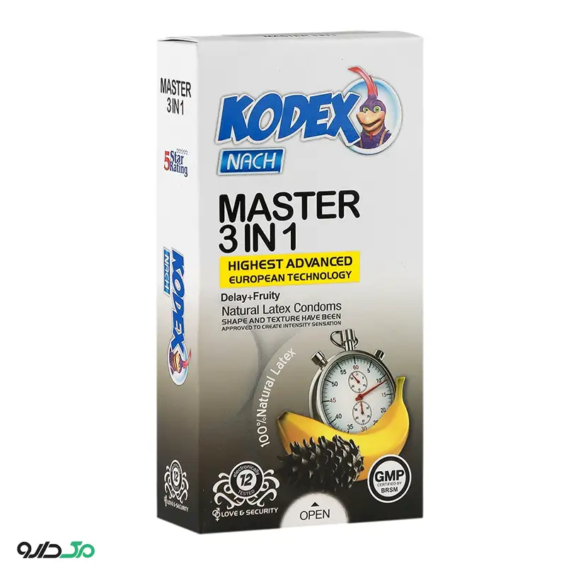کاندوم خاردار مدل مستر 3 در 1 کدکس