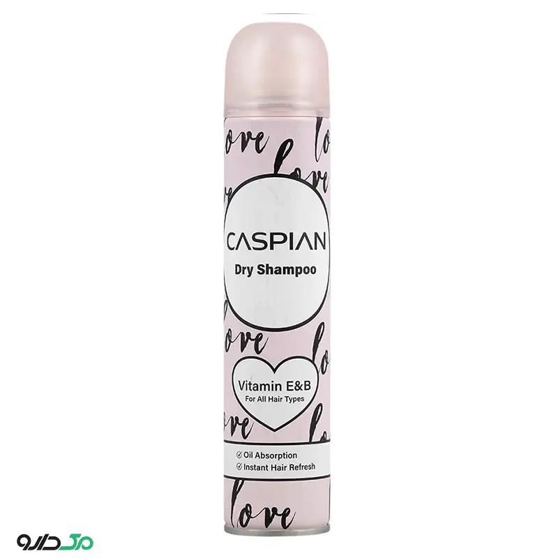 اسپری مو شامپو خشک کاسپین
