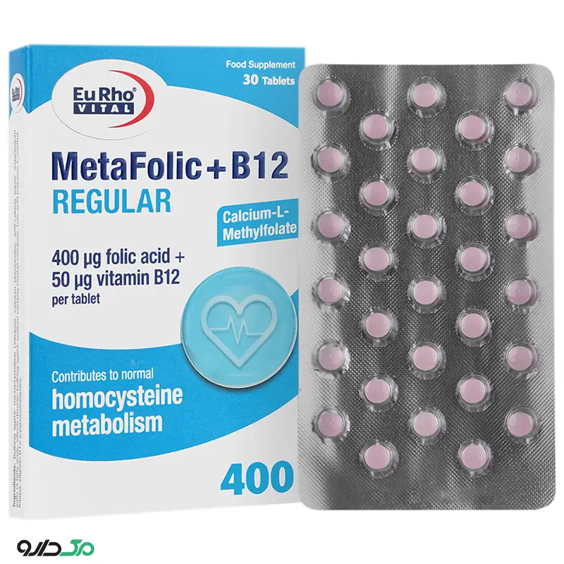 متافولیک پلاس ب12 رگولار یوروویتال