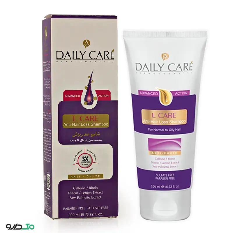 شامپو ضد ریزش موهای نرمال تا چرب دیلی کر