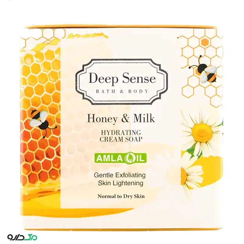 صابون کرمی آبرسان شیر عسل دیپ سنس