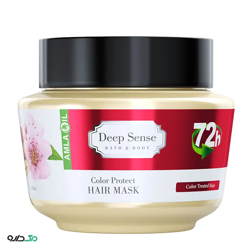 ماسک مو دکلره و رنگ شده دیپ سنس