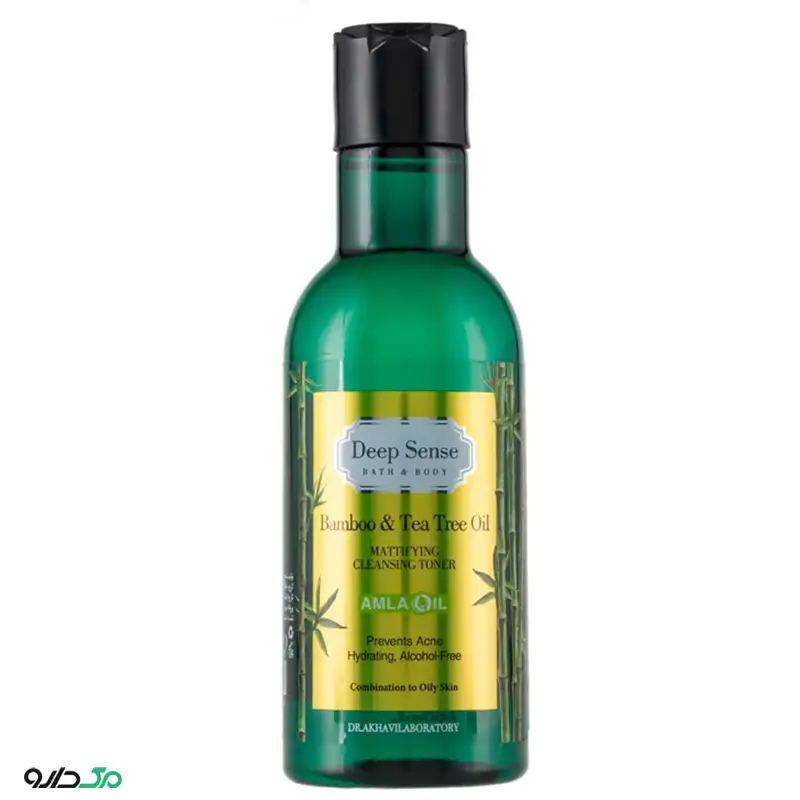 تونر پاک کننده عصاره بامبو و درخت چای دیپ سنس