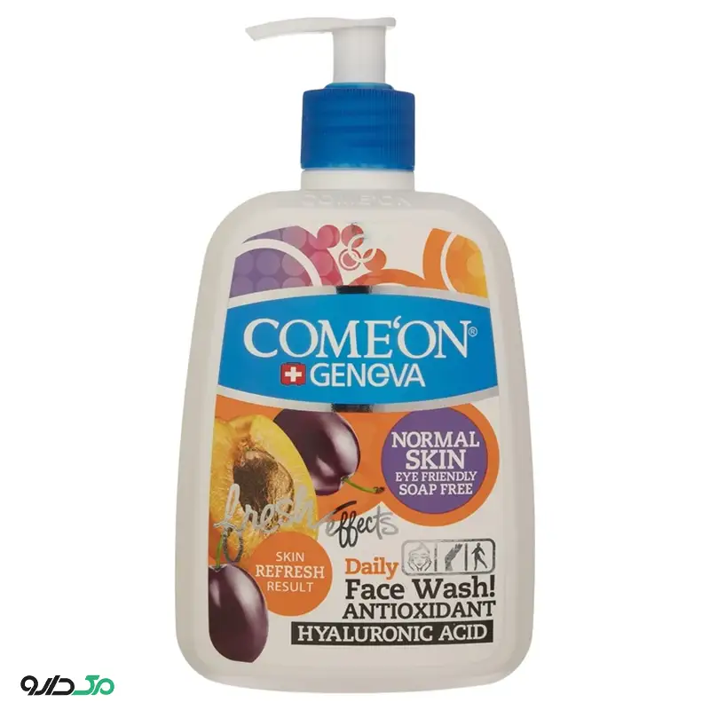 ژل شست و شوی صورت پوست معمولی کامان