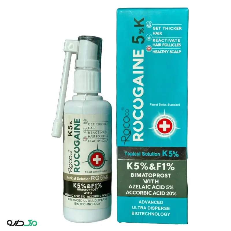 محلول تقویت مو روکوکو روکوگین کوپکسیل 5 درصد