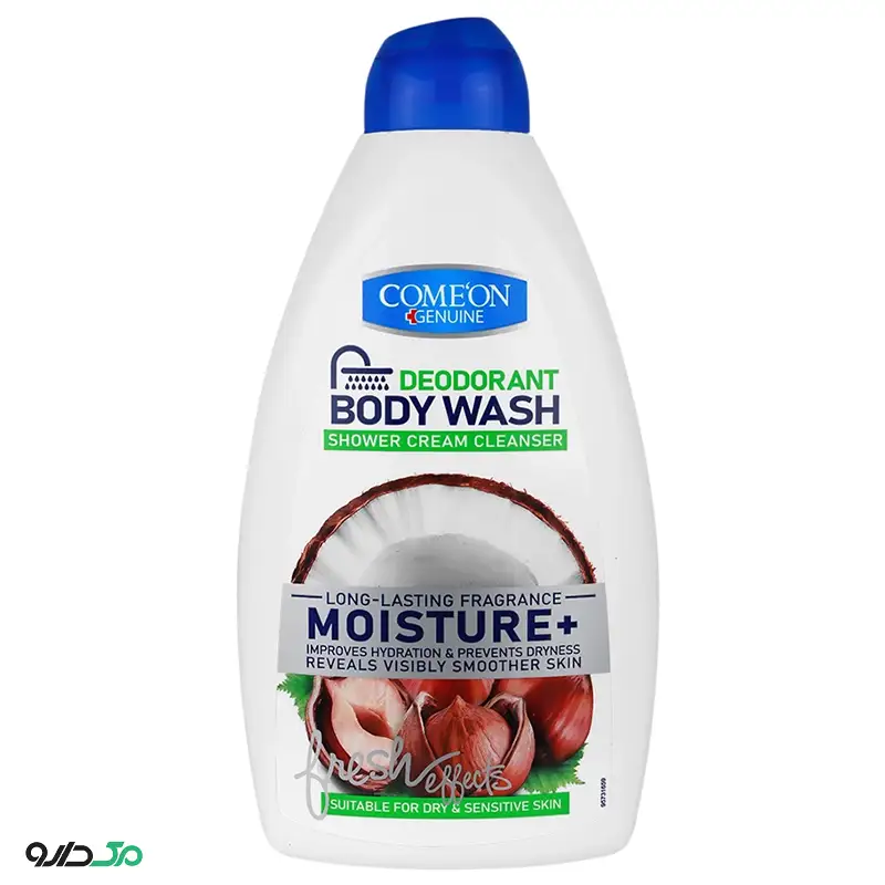 شامپو بدن کرمی رطوبت رسان کامان