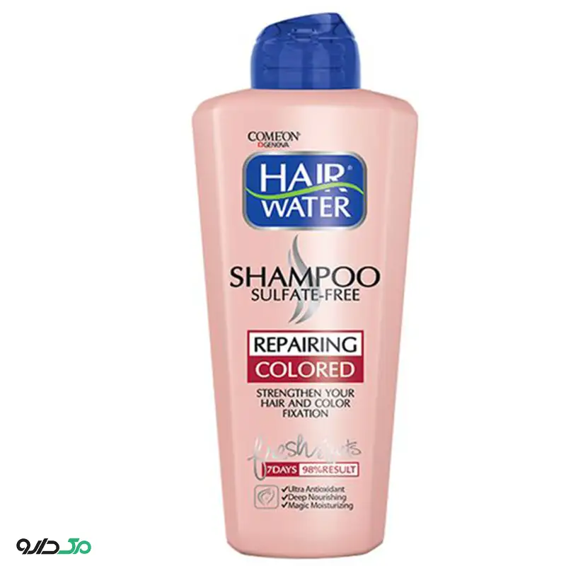 شامپو بدون سولفات موهای رنگ شده هیرواتر کامان