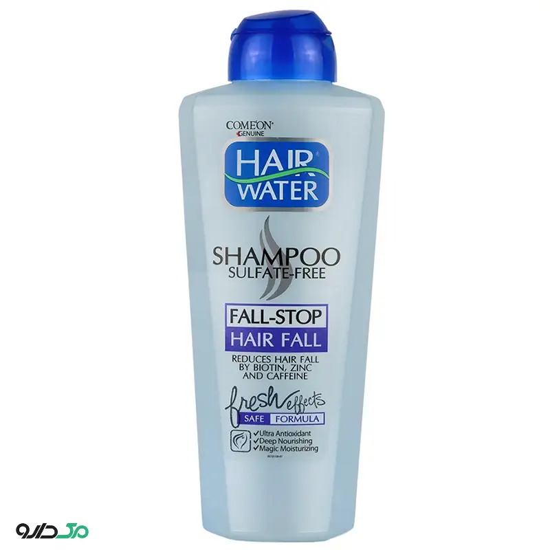 شامپو هیر واتر بدون سولفات ضد ریزش کامان