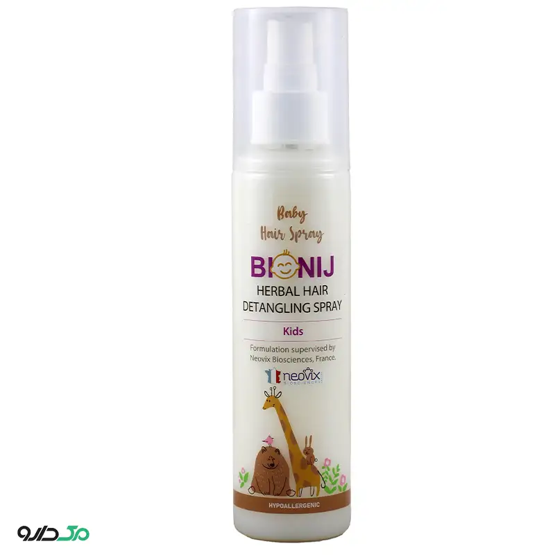 اسپری گیاهی باز کننده گره موی کودکان بیونیج