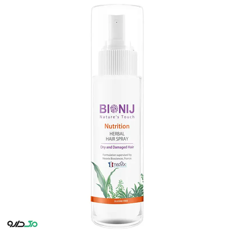 اسپری موی گیاهی نوتریشن بیونیج موهای خشک و آسیب دیده