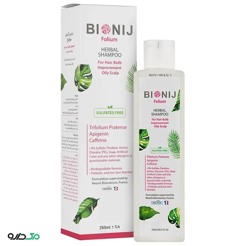 شامپو تقویت پیاز مو پوست چرب بیونیج