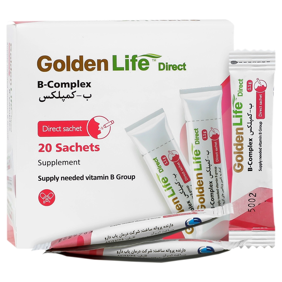 ساشه ویتامین ب 12 گلدن لایف