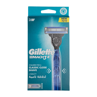 تیغ اصلاح کلاسیک سه تیغه Mach3 Plus ژیلت