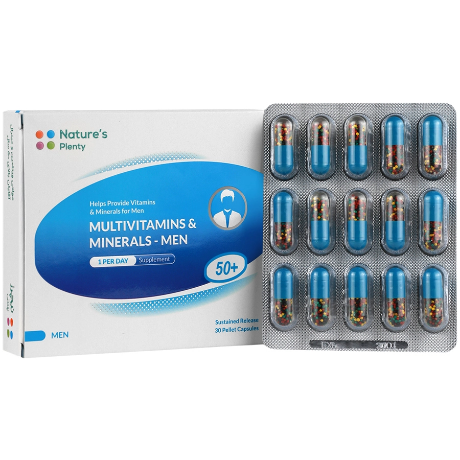 مولتی ویتامین و مینرال آقایان +50 نیچر پلنتی