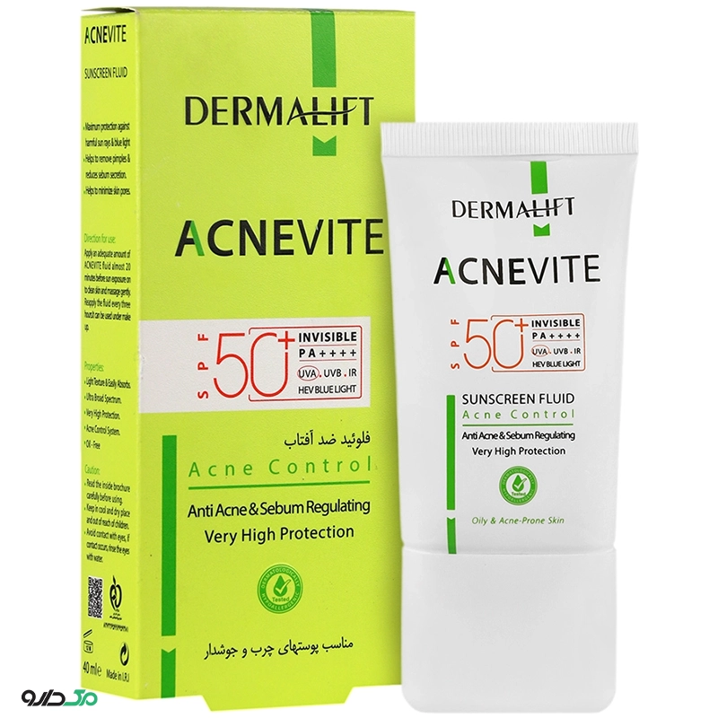 فلوئید ضد آفتاب آکنویت درمالیفت SPF50