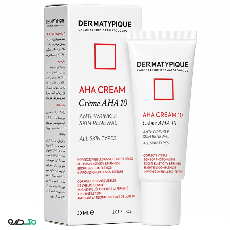 کرم لایه بردار آلفا هیدروکسی AHA 10% درماتیپیک