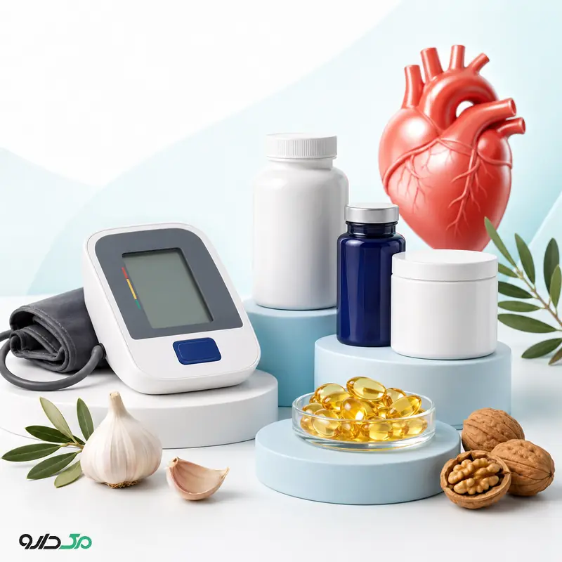 محصولات کنترل فشار خون و چربی خون برای سلامت قلب